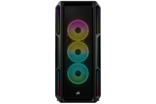 CORSAIR Geh iCUE 5000T RGB (Tempered Glass) Black