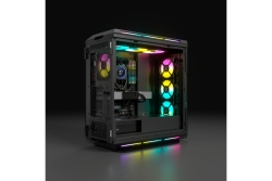 CORSAIR Geh iCUE 5000T RGB (Tempered Glass) Black