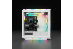 CORSAIR Geh iCUE 5000T RGB (Tempered Glass) White