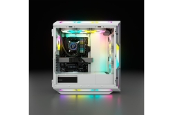CORSAIR Geh iCUE 5000T RGB (Tempered Glass) White