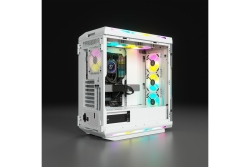 CORSAIR Geh iCUE 5000T RGB (Tempered Glass) White
