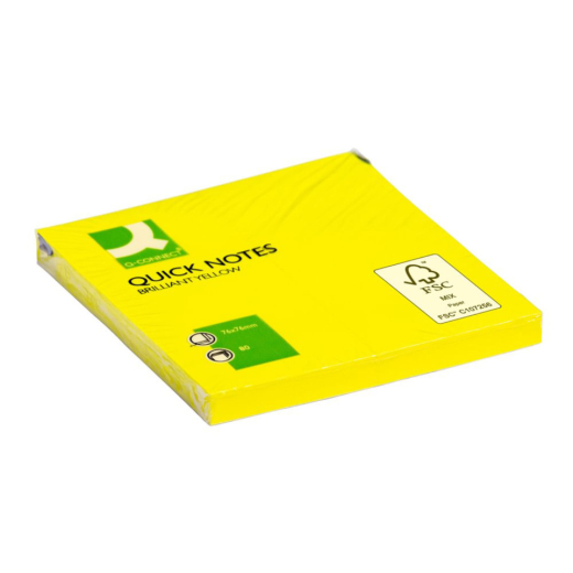 Haftnotizen Brilliant - 76 x 76 mm, gelb