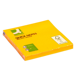Haftnotizen Brilliant - 76 x 76 mm, orange
