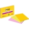 Haftnotizblock Super Sticky Meeting Notes, 152x101mm, 3x45 Blatt, sortiert