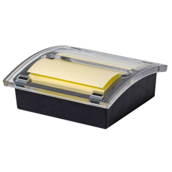 Haftnotizspender für Z-Notes - schwarz/transparent,...