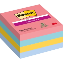 Haftnotizblock Super Sticky Würfel, 76 x 76 mm,...