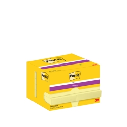 Haftnotizblock Super Sticky Notes, 48x73mm, 12x90 Blatt,...