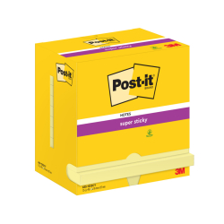Haftnotizblock Super Sticky Notes, 76x127mm, 12x90 Blatt,...