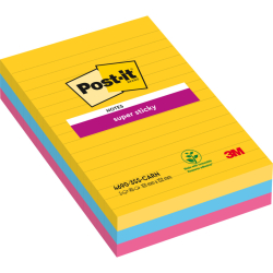 Haftnotizblock Super Sticky Notes Carnival Collection,...