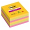 Haftnotizblock Super Sticky Notes Carnival Collection, 101 x 101mm, liniert, 6 x 90 Blatt, sortiert