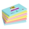 Haftnotizblock Super Sticky Notes Cosmic Collection, 76x127mm, 6x90 Blatt