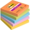 Haftnotizblock Super Sticky Notes Boost Collection, 76x76mm, 5x90 Blatt, sortiert