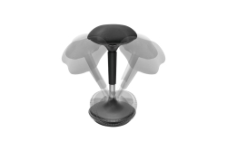 Logilink Bürohocker/Stehhilfe,höhenverstellbar max.125kg sch