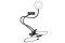 Logilink Smartphone-Ringlicht-Klemmhalterung, DM 8.5cm