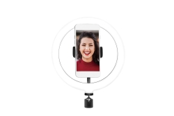 Logilink Smartphone-Ringlicht, DM 20cm, 1.8m Kabel