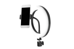 Logilink Smartphone-Ringlicht, DM 20cm, 1.8m Kabel