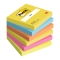 Haftnotizblock Notes Energetic Collection, 76 x 76 mm, 5 Farben, 6 x 100 Blatt