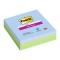Haftnotizblock Super Sticky Notes Oasis Collection, 101x101mm, 3x70 Blatt, liniert