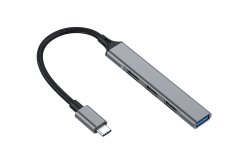 Equip 4-Port USB-C3.2-Hub->3xUSB-A 2.0/1xUSB-A3.0 5Gbps