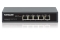 INTELLINET 4-Port Gigabit+1GE (PD) High PoE Switch