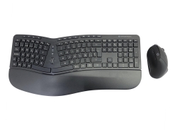 CONCEPTRONIC Tastatur+Maus Wireless ERGO Layout ES schwarz