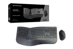 CONCEPTRONIC Tastatur+Maus Wireless ERGO Layout ES schwarz