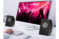 CONCEPTRONIC 2.0-Lautsprecher BT5.0/USB-A/Fernb./+6W schwarz