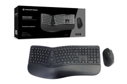 CONCEPTRONIC Tastatur+Maus Wireless ERGO Layout IT schwarz
