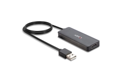 LINDY USB 2.0 Hub 4 Port ohne Netzteil