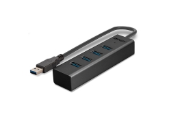 LINDY USB 3.0 Hub 4 Port ohne Netzteil