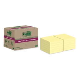 Haftnotizblock Super Sticky Recycling Notes, 76x76mm,...