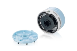 Peach Tischstaubsauger Mini blau
