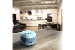 Peach Tischstaubsauger Mini blau