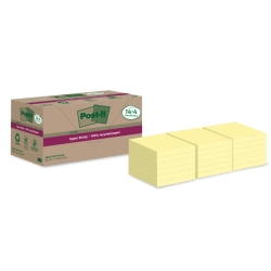 Haftnotizblock Super Sticky Recycling Notes, 76x76mm,...