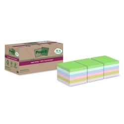 Haftnotizblock Super Sticky Recycling Notes, 76x76mm,...