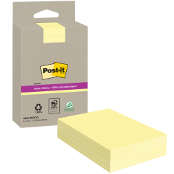 Haftnotizblock Super Sticky Recycling Notes, 102x152mm,...
