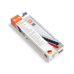 Peach Binderücken weiß 8 mm 100er-Pack