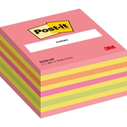 Haftnotizblock Würfel, 76x76mm, 450 Blatt, pink