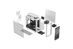 FRACTAL DESIGN Geh Meshify 2 Lite White TG Clear Tint