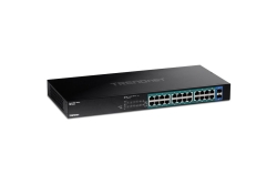 TRENDnet Switch 26-Port Gigabit PoE+ (380W)