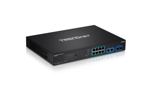 TRENDnet Switch 12-Port Gigabit PoE+ Smart Surveillance