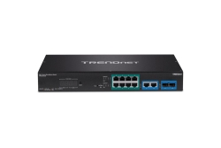 TRENDnet Switch 12-Port Gigabit PoE+ Smart Surveillance