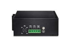 TRENDnet Industrie Switch 16 Port Gbit PoE+ DIN-Rail Metall