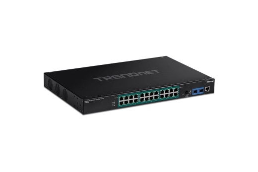 TRENDnet 26-Port Industr. Gigabit L2 Managed PoE+ Rackmount