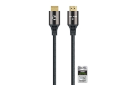 MANHATTAN 8K@60Hz HDMI-Kabel mit Ethernet-Kanal St./St. 1m