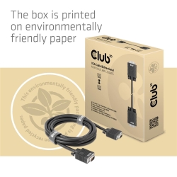 Club3D Kabel VGA > VGA 3m St/St retail