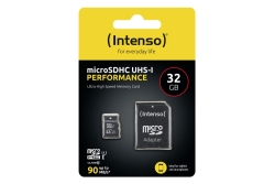 Intenso SD MicroSD Card 32GB SD-HC UHS-I inkl. SD-...