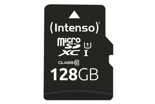 Intenso SD MicroSD Card 128GB SD-HC UHS-I inkl. SD- Adapter retail