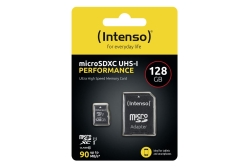 Intenso SD MicroSD Card 128GB SD-HC UHS-I inkl. SD-...