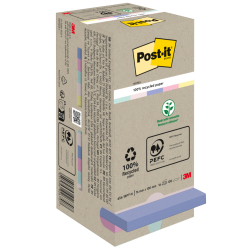 Haftnotizblock Super Sticky Recycling Notes, 76x76mm,...